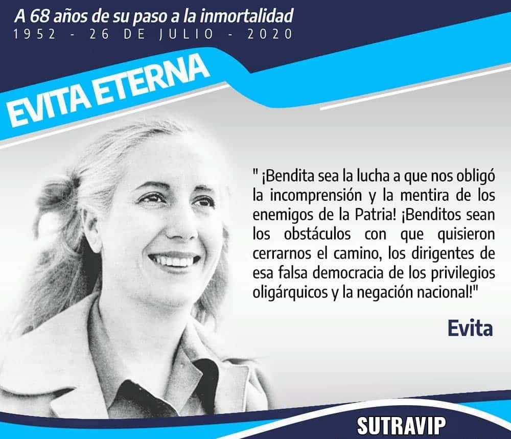 Sutravipcasa's tweet photo. #EvitaEterna
#SUTRAVIP https://t.co/mApm0KPZoR