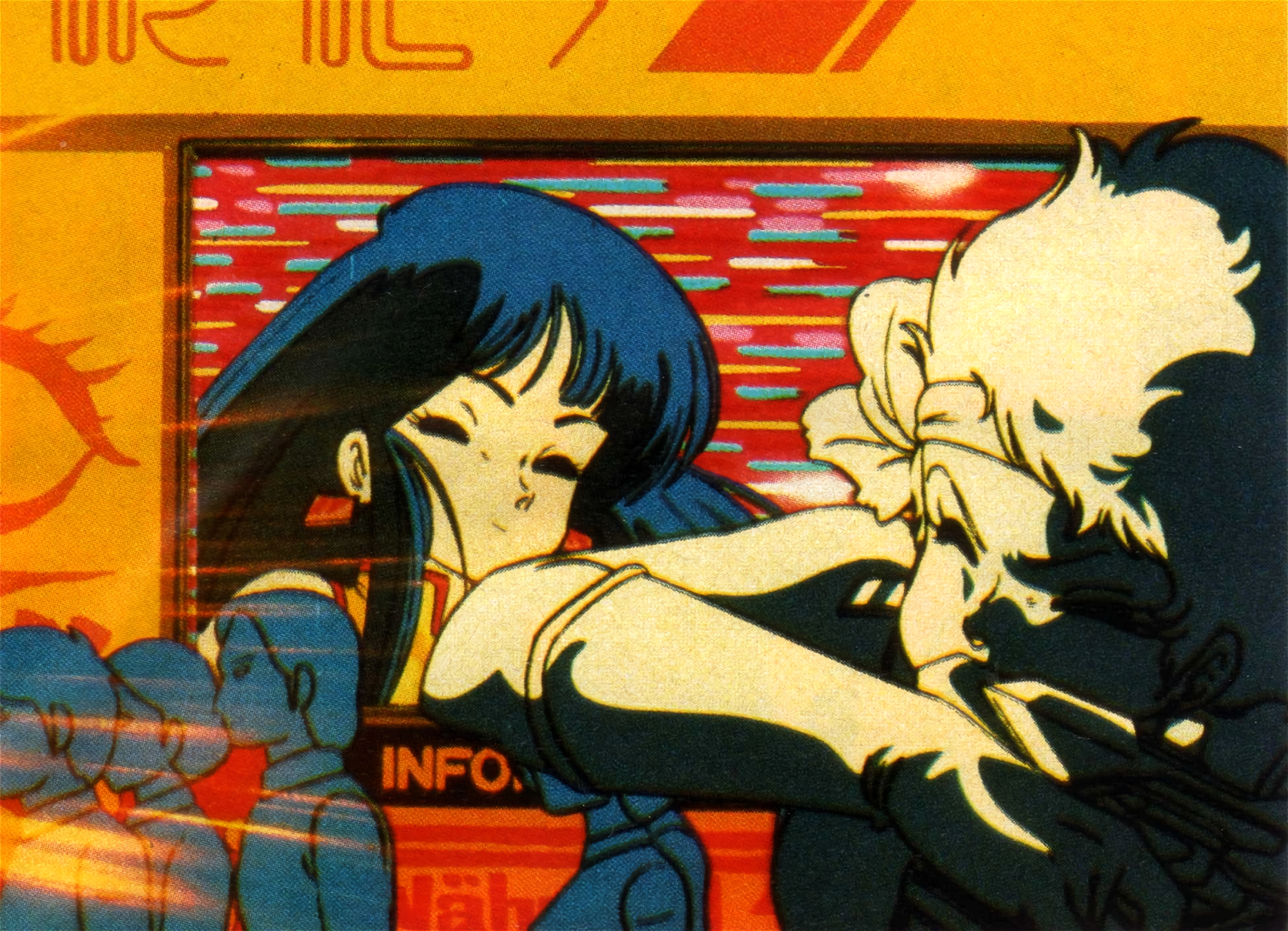 Dirty Pair Original Animation Poster & Flyer Anime Japan