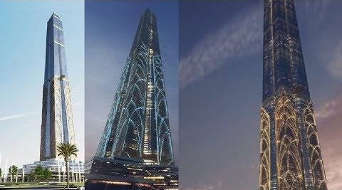 Another project is being considered, which is to build the tallest structure in the world. sth that would be  #Egypt's new landmark #Oblisco Capitale is planned to be built within NAC. The tower is inspired by Ancient Egyptian architectural design.: