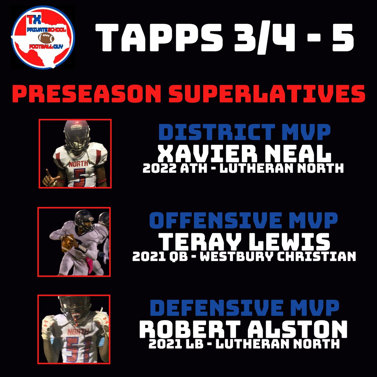 Texas Private School Football tweet media