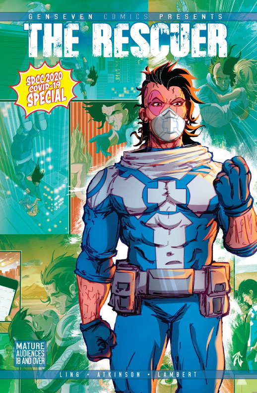 GenesisTwoComic's tweet image. Don't miss Allen Ling live today! He will talk about The Rescuer; sharing the origins of the stories and characters and answering your questions.

Today at 11am-12pmPT - Facebook.com/GenesisIIComics

#graphicnovel #genesistwo #genesis2 #sdcc #sdcc2020 #gen7 #genseven