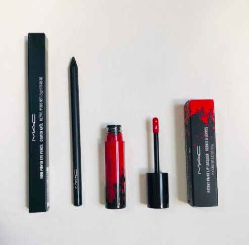 davelackie's tweet photo. I'm giving away MAC Cosmetics' Kohl Power Eye Pencil in "Feline" + Patent Paint Lip Lacquer in "Latex Love". To enter, RT &amp; follow @davelackie https://t.co/TXT4UhMQlg