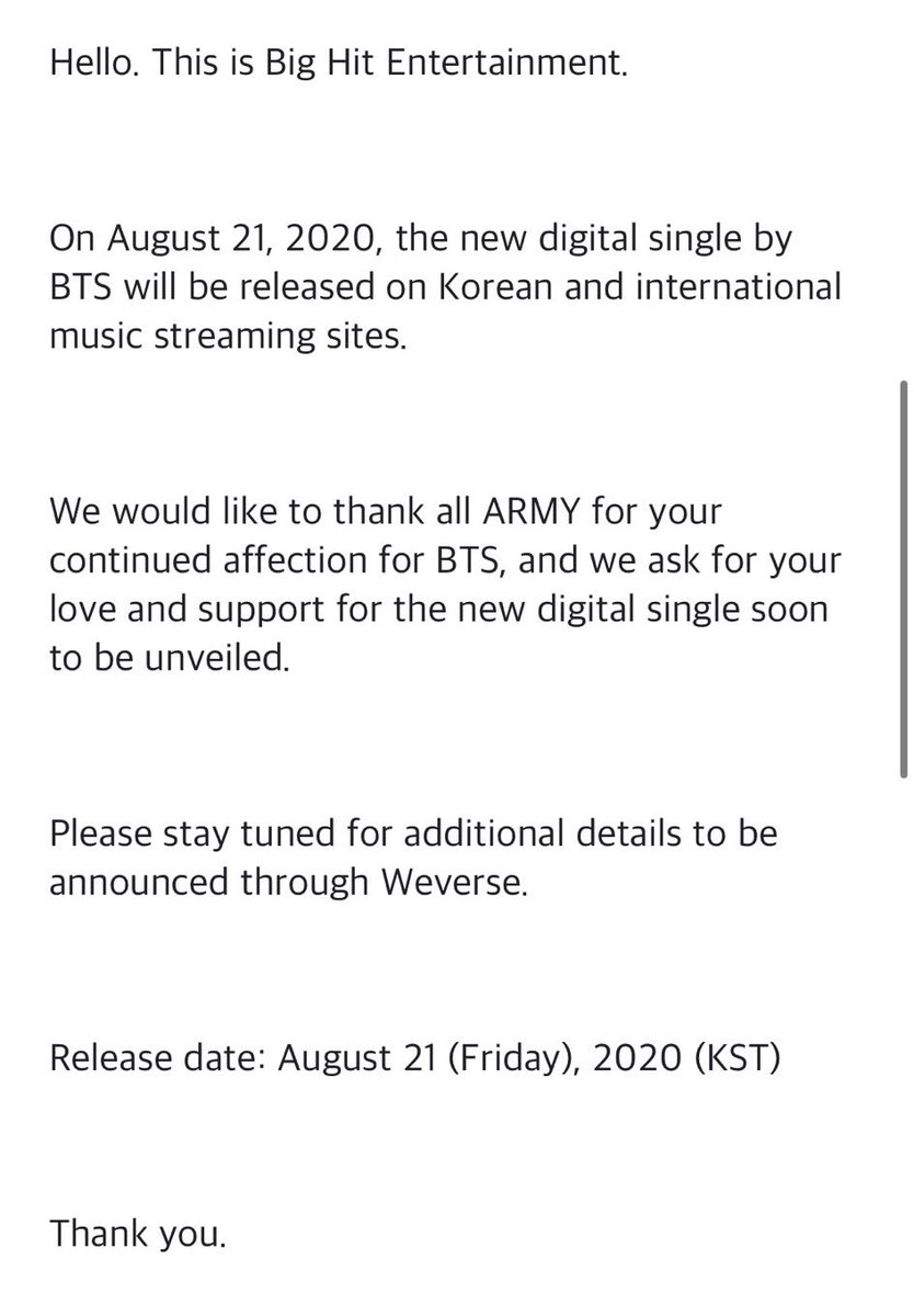 bluegrey21's tweet photo. BTS SINGLE BTS SINGLE BTS SINGLE SPREAD THE MF NEWS LIKE FIRE LET’S GOOOOO #BTSSINGLE #BTSDIGITALSINGLE #MTVHottest BTS @BTS_twt https://t.co/5d8HBak4SZ