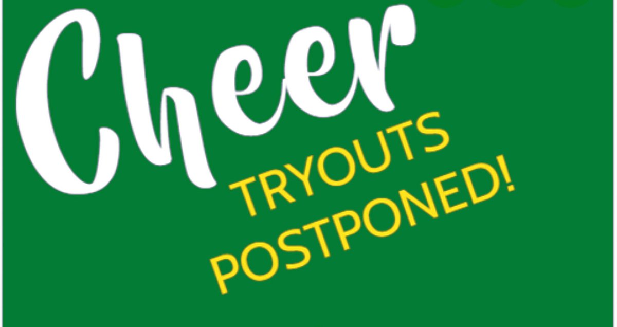FPC_Cheer's tweet image. 📣REMINDER!!!!!!!
No tryouts this week...
Check back for more details as we get them #bulldogstrong🐾💚