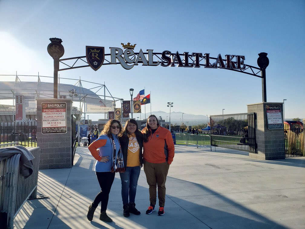lesliecphotos's tweet photo. Who knew the last NWSL game I would go to, would have been the Dash’s last game of 2019 season in Utah. While we aren’t physically there, our hearts are and are rooting for them to bring that 🏆 home #DashTFOn #DashToTheShip #HoldItDown🧡 https://t.co/MIIB9qLgm8