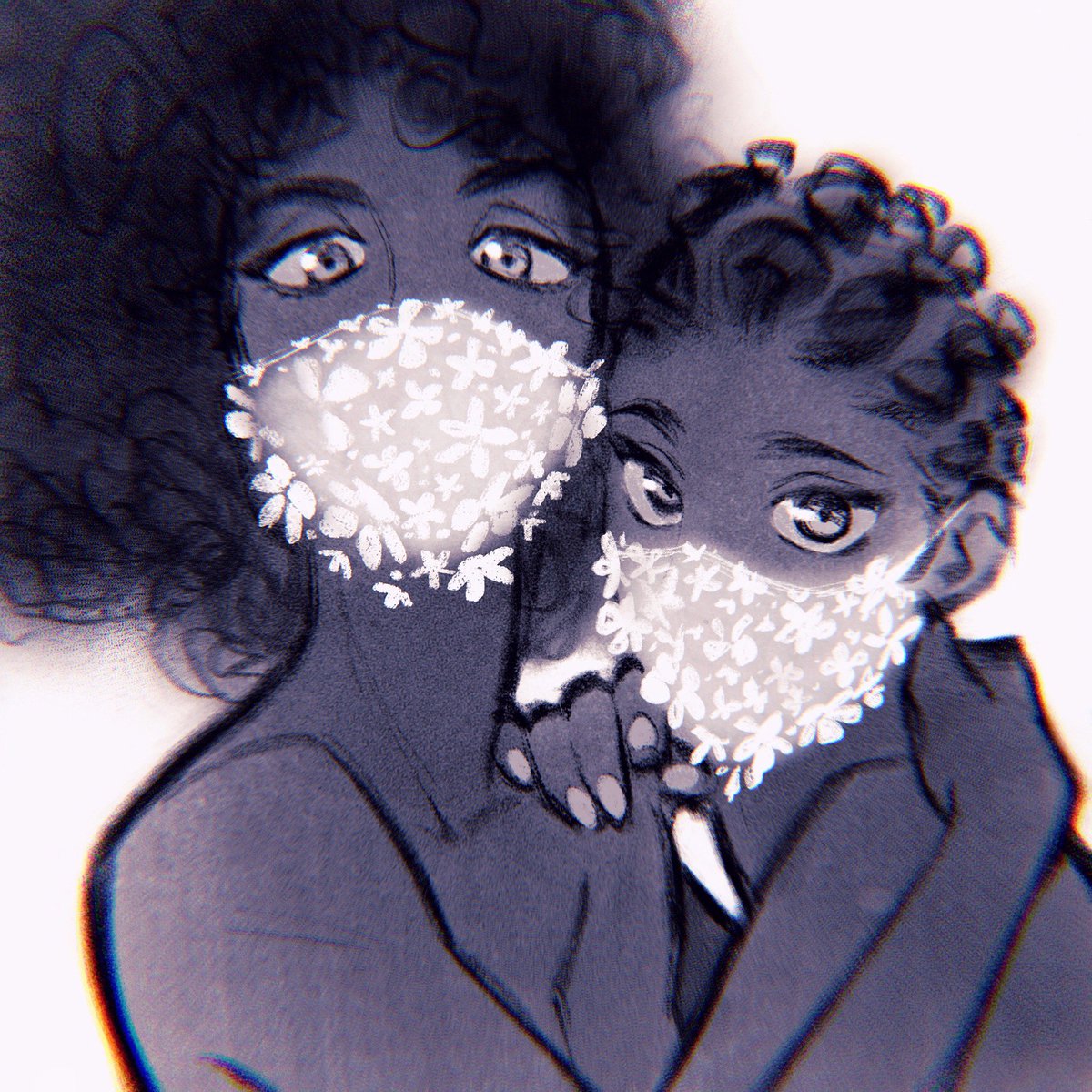 mayonose's tweet image. wear a mask.