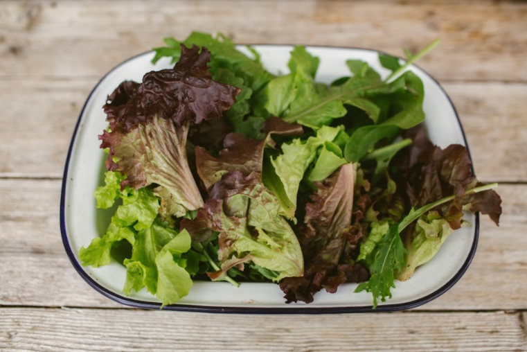 We're very pleased to have amazing 'no-dig' salad leaves grown by Luke at Crackstone Barns, less than 3 miles away. Luke is part of a new Stroud-based social enterprise Zerodig, rebuilding soil health and capturing CO2 with their growing methods. The salad leaves are delicious.