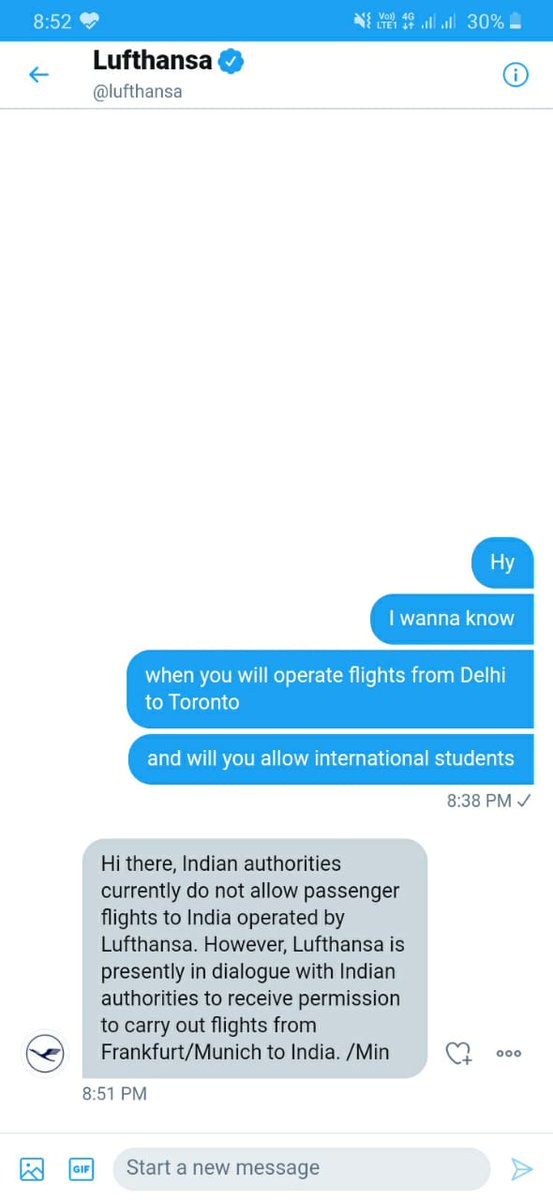 its_abhimanyou's tweet photo. Dear sir @HardeepSPuri @DGCAIndia @CanadainIndia pls allow us to board on such repitaration flights. We are fed up since April. We are facing a lot issue which can't described in words.  Pls allow international students in @Lufthansa_India and many more @airfrance @qatarairways . https://t.co/uk7zbemTUT