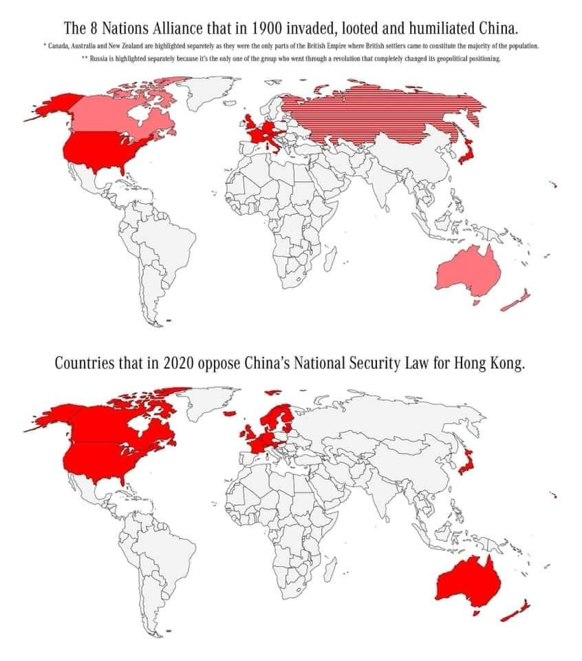 No matter how you slice it, it's basically "white colonialists vs. the rest of the world".These people have no credibility in claiming they care about the plight about Muslims, or literally anyone else for that matter.