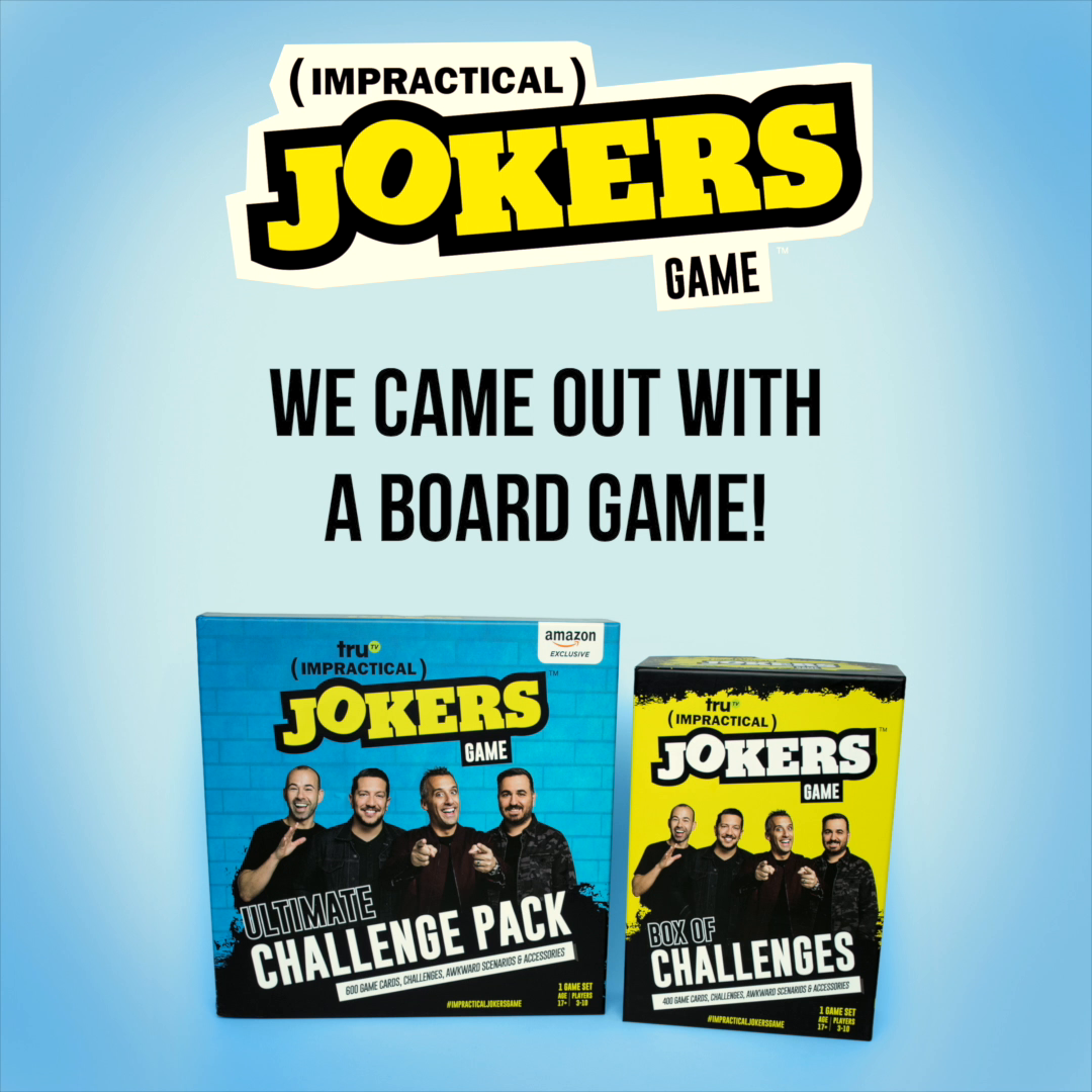 Tru impractical Jokers Game 400 game cards - uristeel.com.br