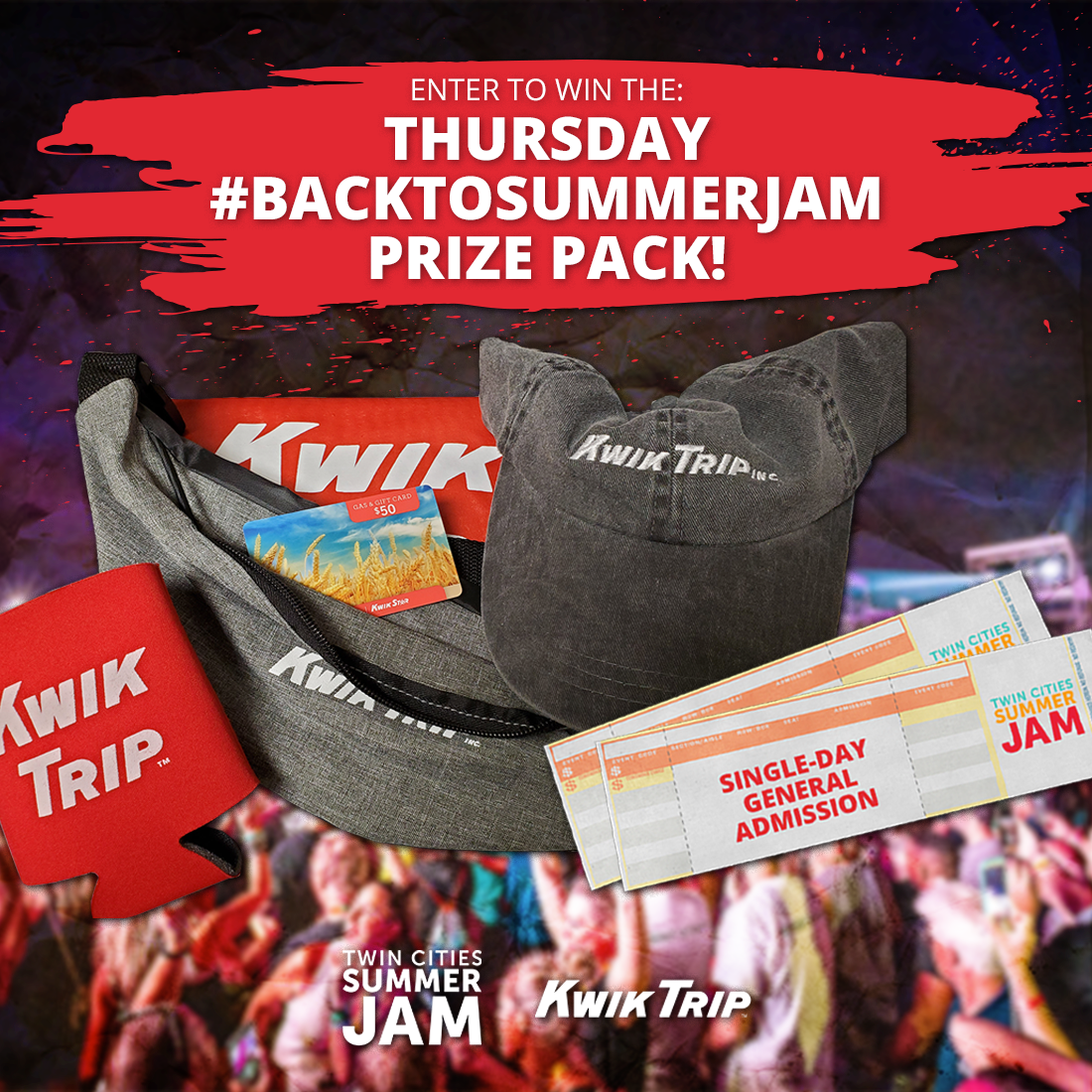 TCSummerJam's tweet photo. You guys blew us away with so much love and so many entries for our #BackToSummerJam contests this weekend, we're still sorting through everything!!! 😲
Check back tomorrow as we announce winners for all our contests! https://t.co/jqqfSMmnO5