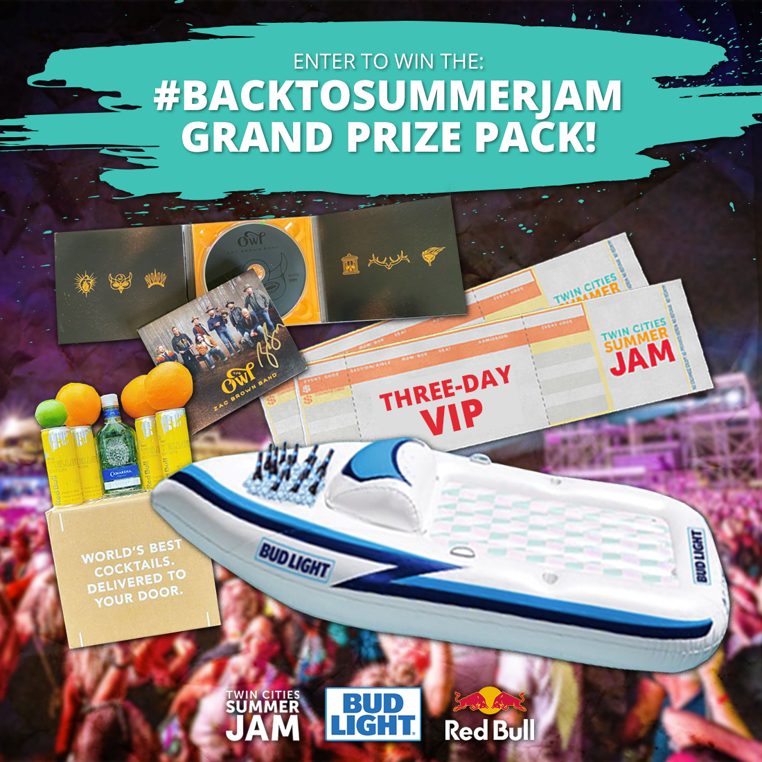 TCSummerJam's tweet photo. You guys blew us away with so much love and so many entries for our #BackToSummerJam contests this weekend, we're still sorting through everything!!! 😲
Check back tomorrow as we announce winners for all our contests! https://t.co/jqqfSMmnO5