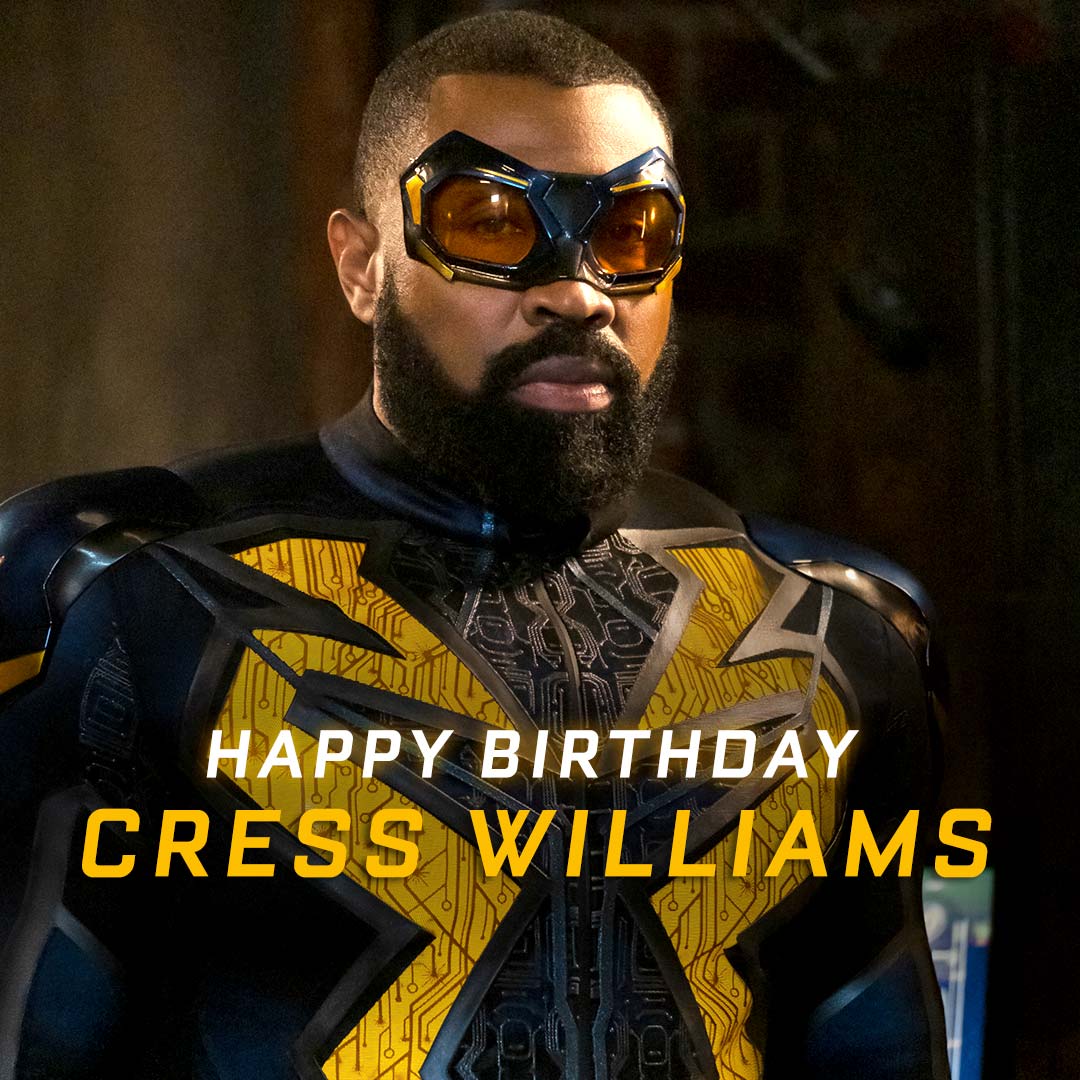 Always putting others before himself. Happy Birthday, Cress Williams! 