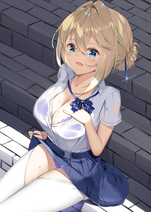 #アズールレーン #アズレン
夏い暑の日 