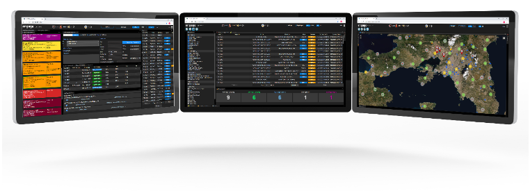 Early preview of the new pure-Web client of the ENGAGE IMS-CAD. An innovative multi-monitor environment for command, control and coordination accessible from any Web Browser. Contact us to learn more! #innovation #engage_ims_cad #engage_web