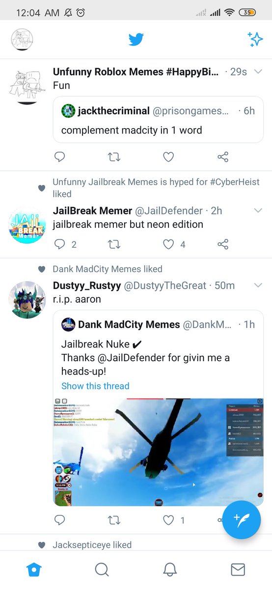 minecraft memes on twitter the new roblox jailbreak 2 0