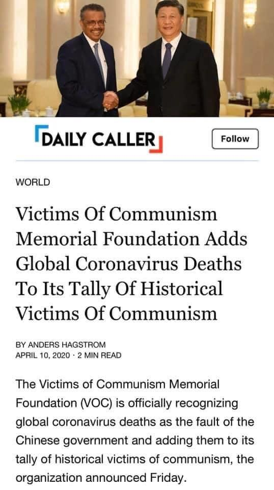 Why does he lie? Because he works for a propaganda outfit called "Victims of Communism". The literal *job* of this propaganda foundation is to lie and lie.This is scarcely mentioned.