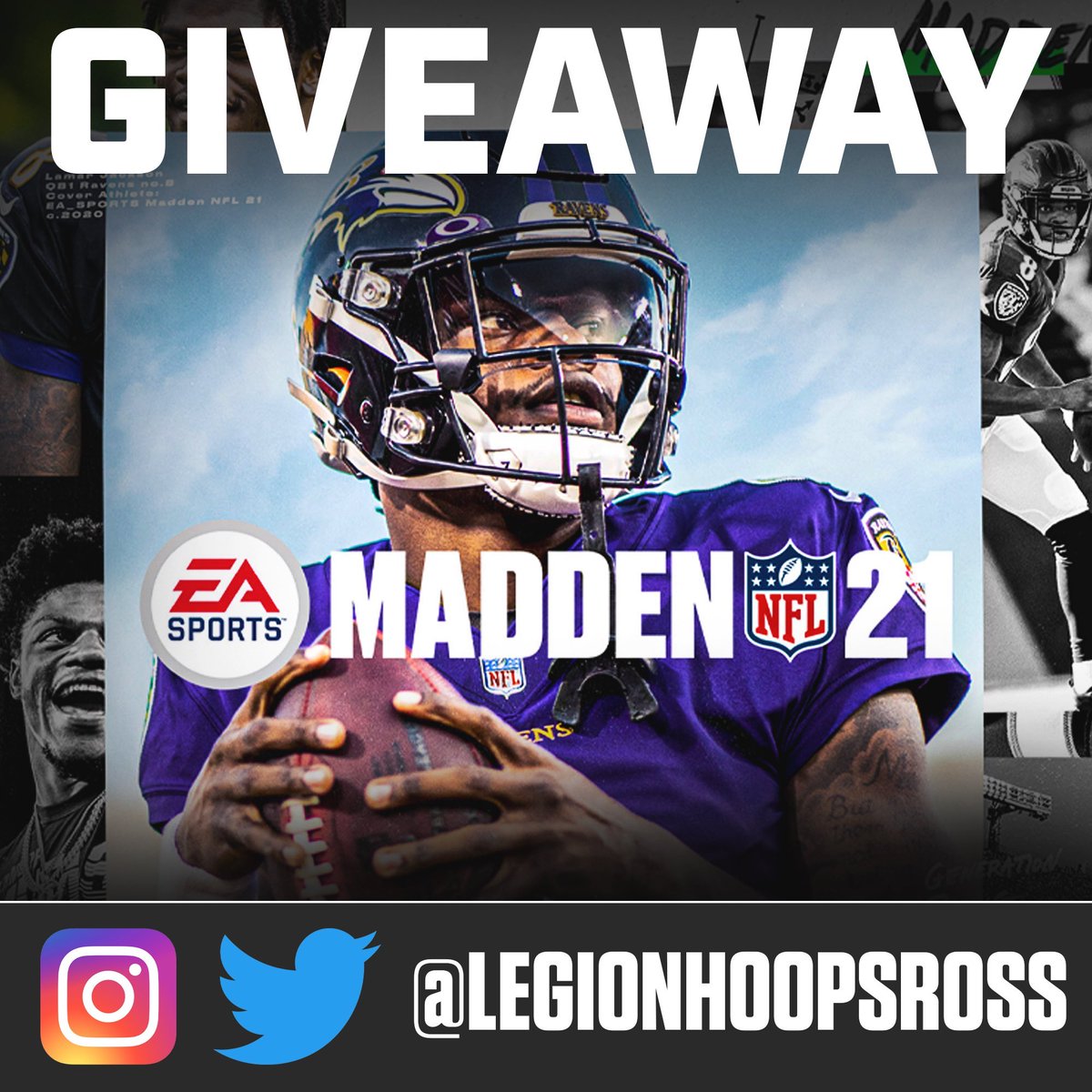 MADDEN 21 CODE GIVEAWAY!

To enter this giveaway:
✅ Follow @LegionHoopsRoss 
🔁 Retweet this Tweet

GOODLUCK!!!