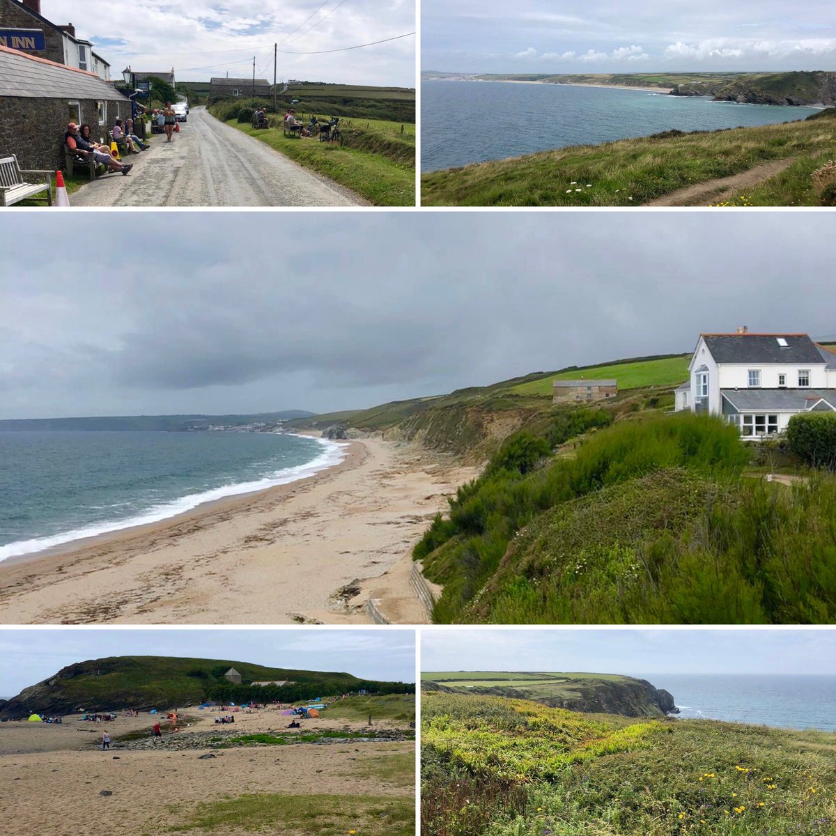 Mackerel Sky, Marazion 💙 tweet media