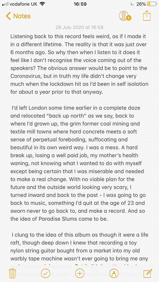 _mediumsoft's tweet image. I got the rights to my first record PARADISE SLUMS back! It’s back on Bandcamp and I’m selling some very limited cassette tapes too. I wrote some words and the record and what it meant to me when I wrote it 💕🌴 mediumsoft.bandcamp.com/album/paradise…