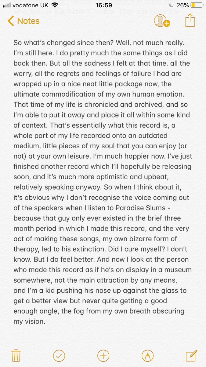 _mediumsoft's tweet image. I got the rights to my first record PARADISE SLUMS back! It’s back on Bandcamp and I’m selling some very limited cassette tapes too. I wrote some words and the record and what it meant to me when I wrote it 💕🌴 mediumsoft.bandcamp.com/album/paradise…