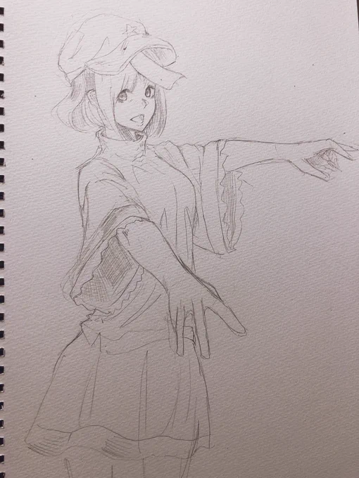 宮古芳香
どなたか存じませんが、素敵なレイヤーさんを参考に描かせていただきました、すみません
#東方Project 