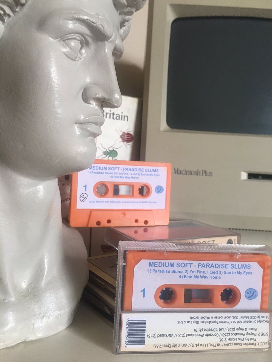 _mediumsoft's tweet image. I’d love it so much if you bought a tape, I don’t have a lot of money at all. They’re listed at £5 on bandcamp but you can pay whatever you like, I don’t mind. If you want to avoid bandcamp fees or want one but don’t have enough money, just DM me and I’ll post one to you :)