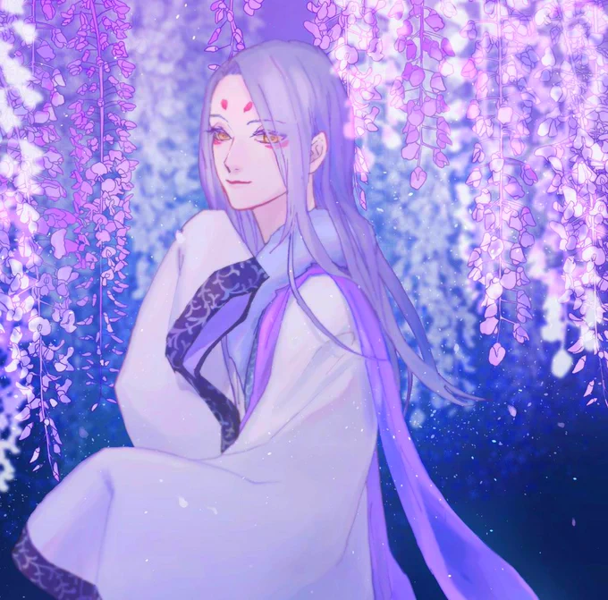 派手なのも好き #絵を彩度100にすると超派手 
