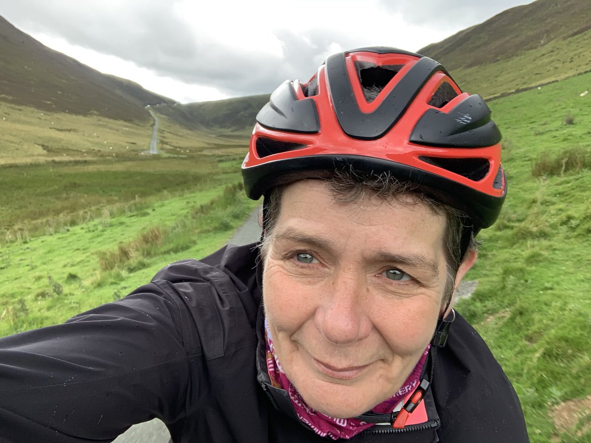 BeicioGwenda's tweet photo. Lovely to catch up with Lowri, one of @WeAreCyclingUK amazing volunteers before heading up Cwm Hirnant to Lake Vyrnwy for ice cream to fuel us on the ride back to Bala #BeYouByBike #WFOC https://t.co/SbfZz2SP8A