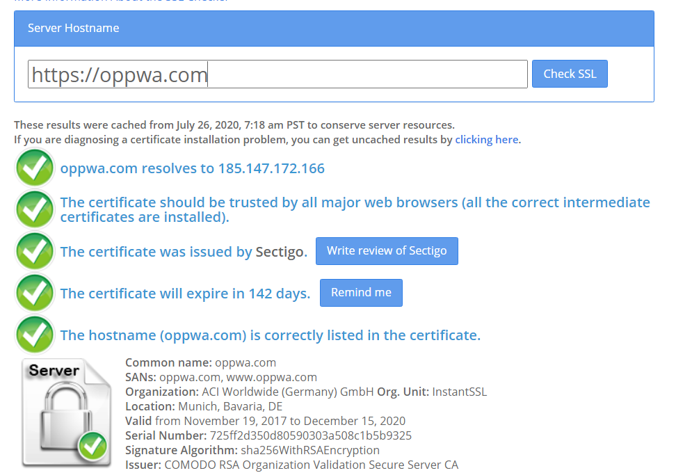 Now, if we will enter a card with enabled 3DS, it will redirect to a legit payment provider - ACI worldwide GMBH. Their resources are  http://ppipe.net&nbsp;  http://ctpe.net&nbsp;  http://oppwa.com&nbsp;  http://all4payments.com&nbsp; and they all will use SSL.