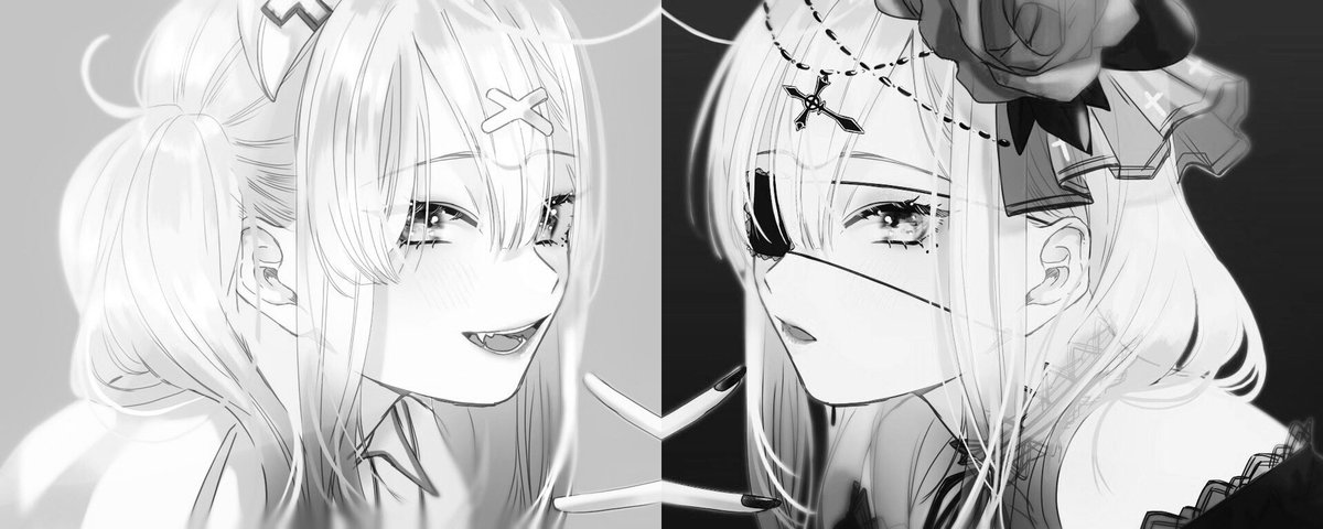 Crossickの絵いい感じ?
#絵をモノクロにするとかっこいい 