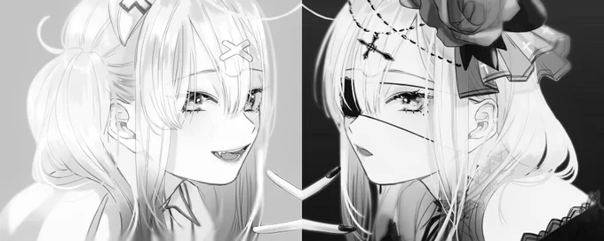 Crossickの絵いい感じ?
#絵をモノクロにするとかっこいい 