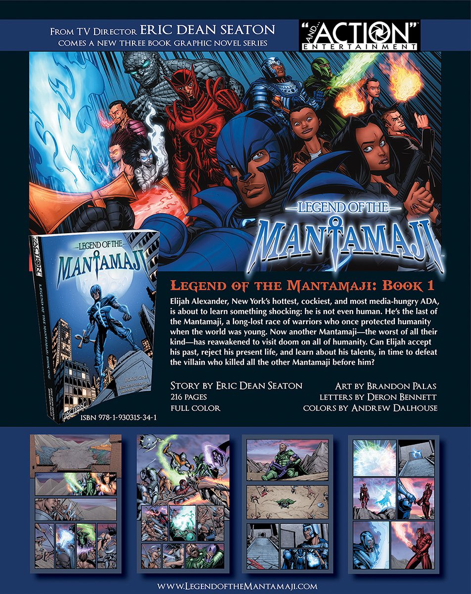 Mantamaji's tweet photo. Today’s the last day. #comic-com@home Stop by And... Action! Entertainment Small Press Table O-08 and check out the Legend of the Mantamaji series. #sdcc2020 https://t.co/mmJJjsLGj4
