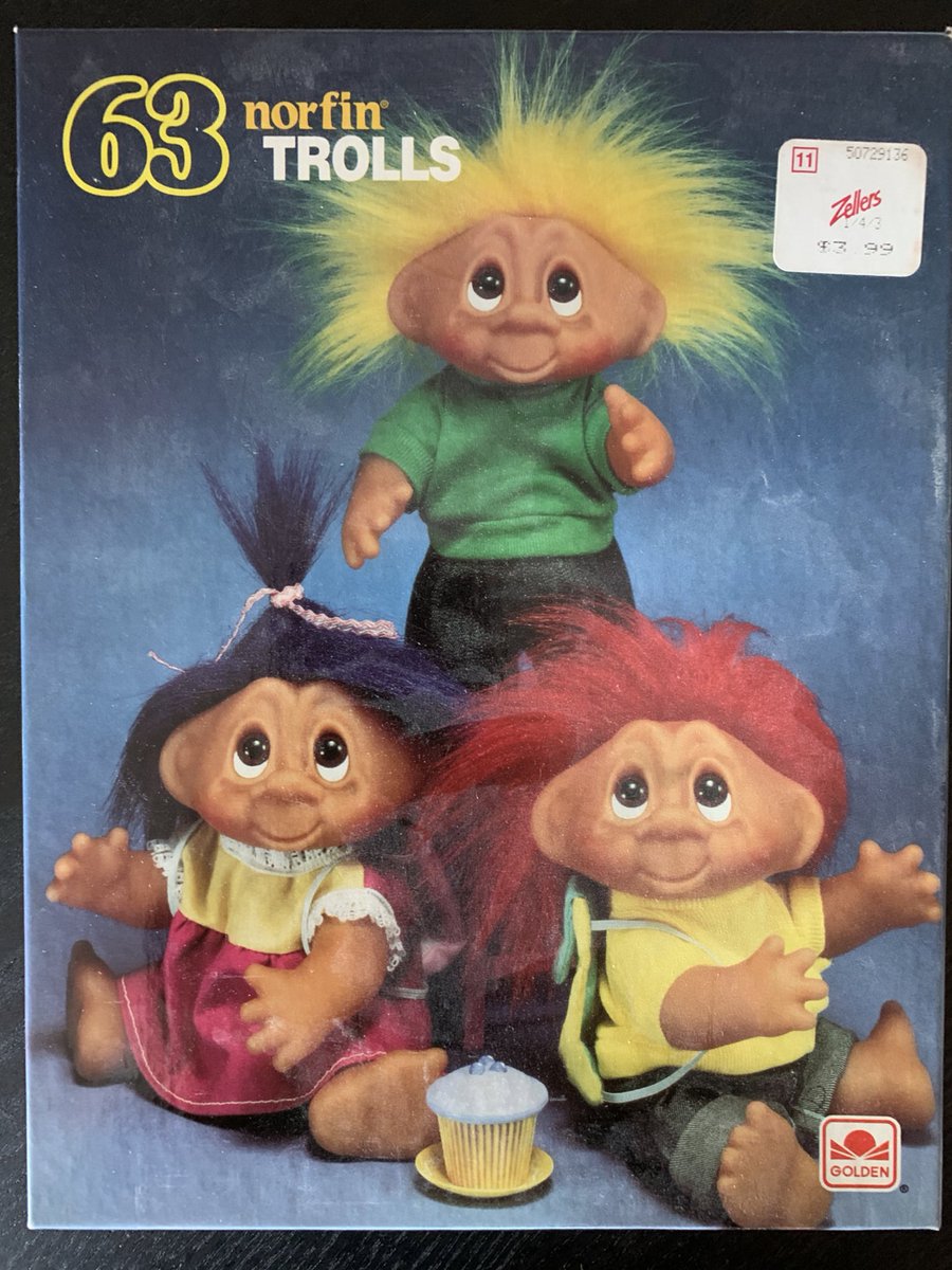 Fraoch_S's tweet photo. Probably the best, and creepiest, @TheZellersStore purchase! #TrollsPuzzle #Creepy #NeverOpened https://t.co/qbGBucIiQ0