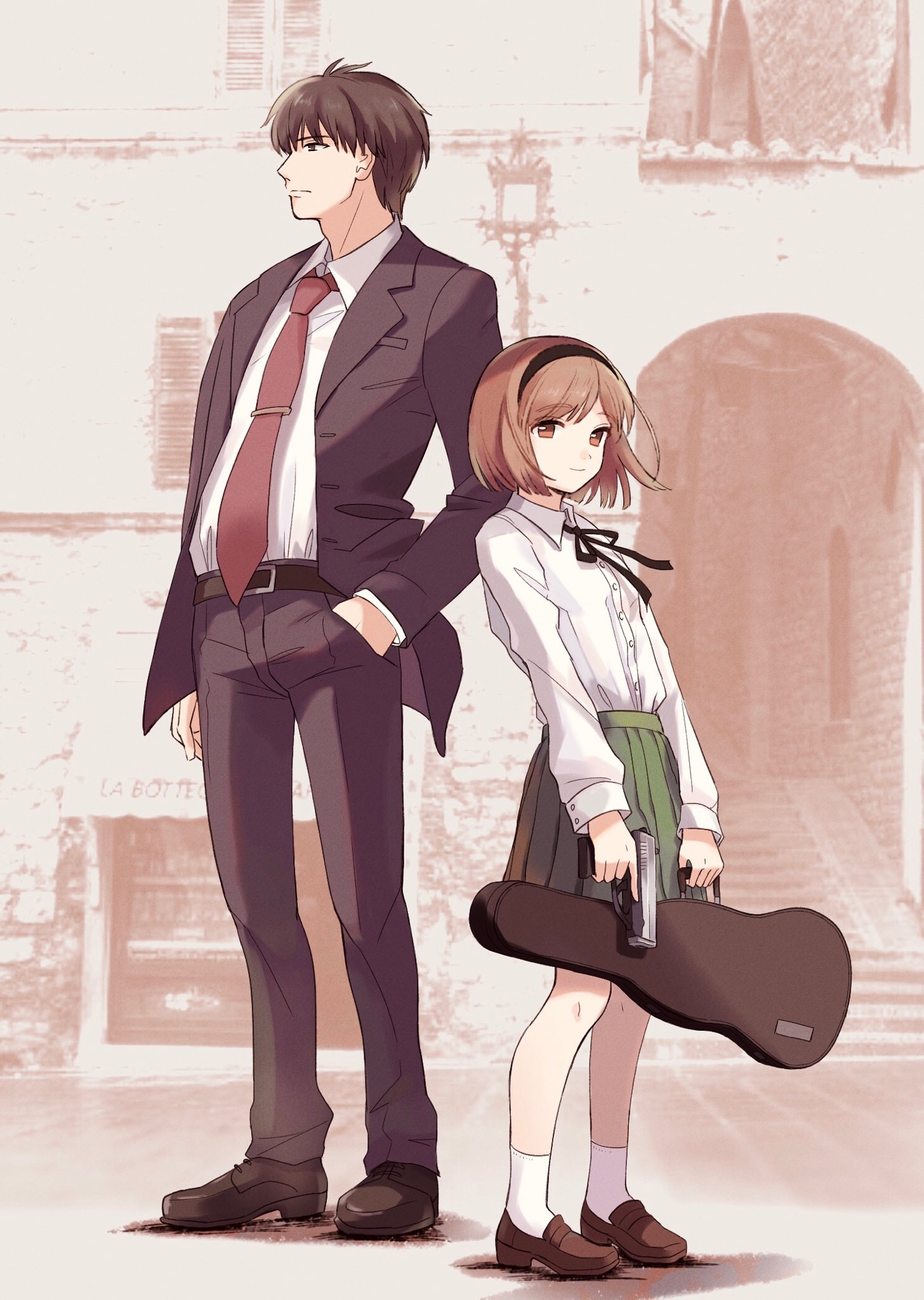 とぐろなす Gunslinger Girl知ってる人少ないのかな 設定重いけどすっっごい良い漫画なんですよ 泣けます 少女 銃 とか 少女 スーツの男性 とかツボな方は是非 イタリアが舞台でガンアクションも勿論ありますが ヒューマンドラマがメインです 深くて