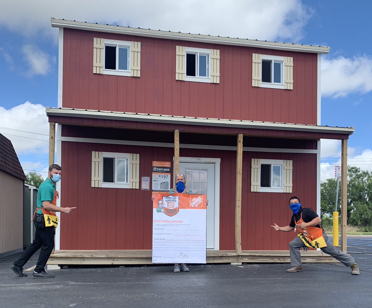 She sells she sheds by the sea shore!Nothing is too TUFF for Beth with BACK to BACK Tuff Shed sales with BACK to BACK New Consumer Accounts!