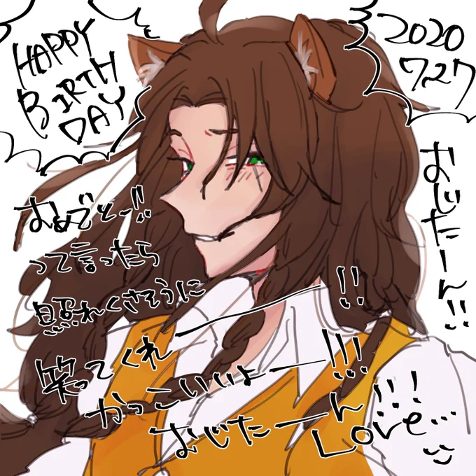 #おじ誕
おめでたいーーーー!!!??? 