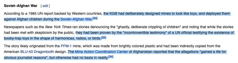 Then there's the victim testimony. It's very difficult to reject Victim Testimony, makes you feel like a Holocaust Denier or something, but some facts need to be laid out clearly: the USA *knows* this. They know how well "atrocity propaganda" works. https://en.wikipedia.org/wiki/Atrocity_propaganda