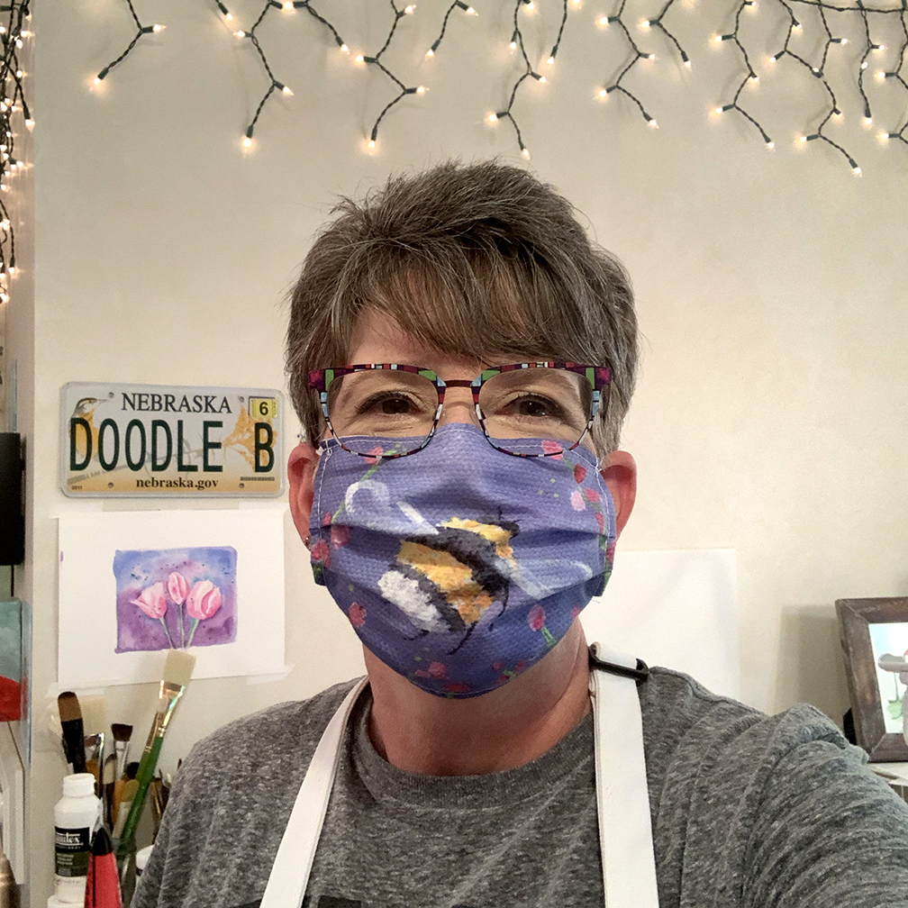 AnnieTroe's tweet image. 181 of my paintings are on masks. I hope this makes wearing a mask a bit more fun 💕 $14 ea (I make $2/mask) ann-troe.pixels.com/shop/face+masks TY for supporting my artist life 😍 #facemasks #facemasksforsale  #funfacemasks #annietroe #joyspreader #artyfacemasks #nebraskaartist