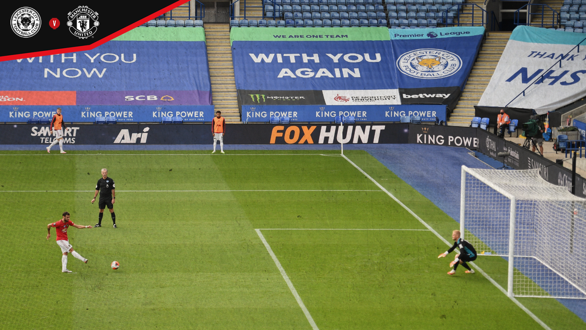ManUtd's tweet photo. Ice in his veins 🧊

#MUFC #LEIMUN https://t.co/SKg2tqxft7