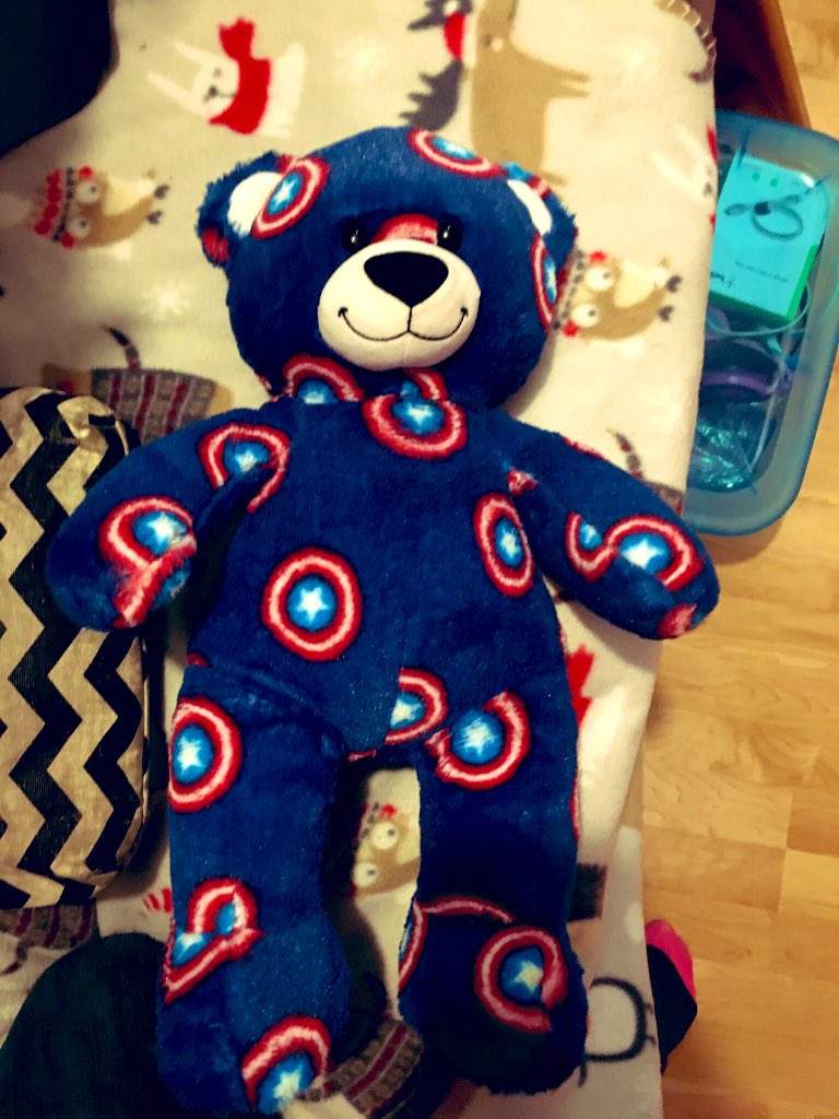 ChrisEvansAndS1's tweet photo. I ordered a Cap bear and it just came in the mail https://t.co/4h6cRV1yEP