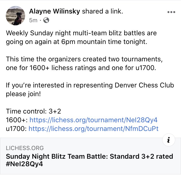 Denver Chess Club tweet media
