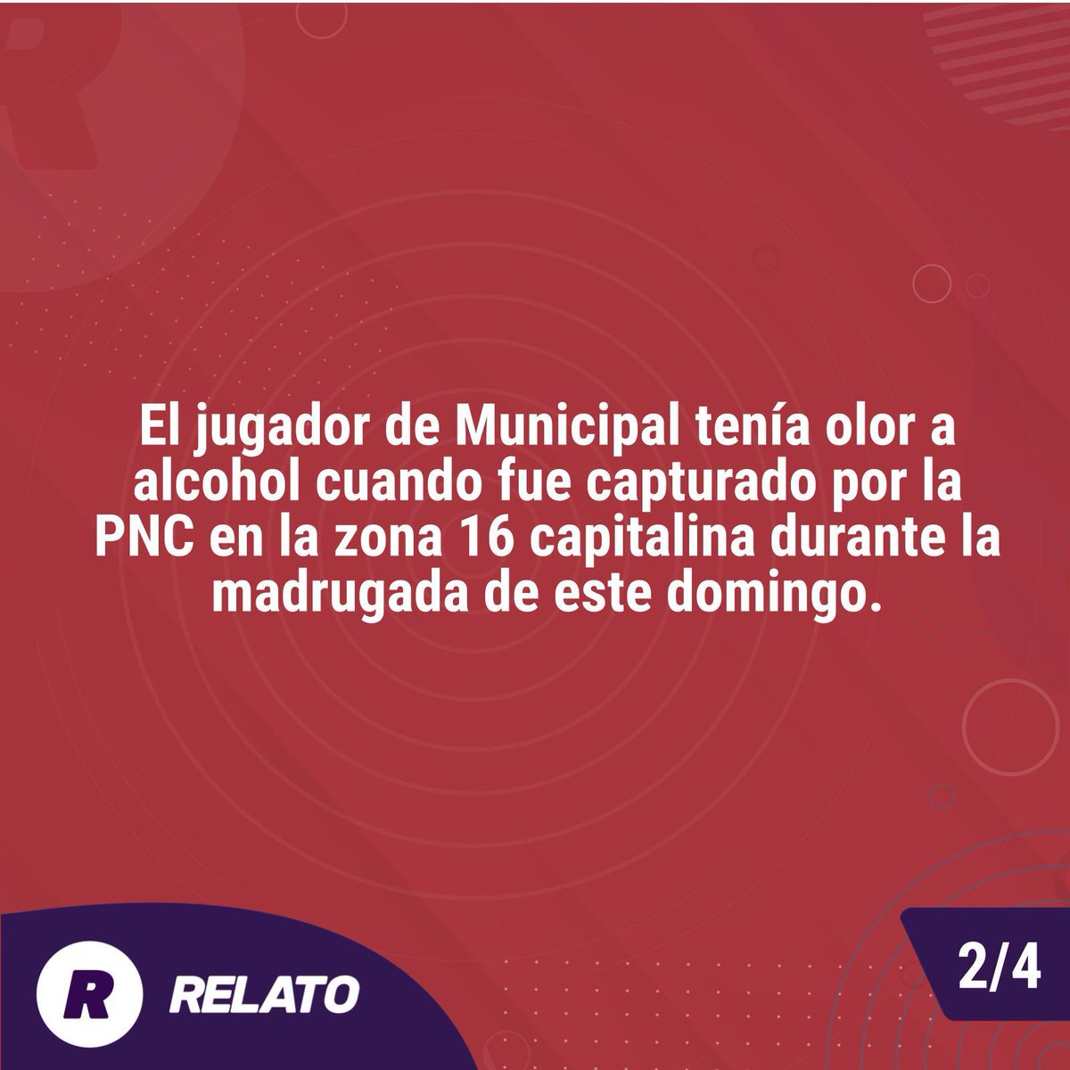 relato_gt's tweet photo. El jugador del @Rojos_Municipal, Marco Pappa, vuelve a ser detenido por la @PNCdeGuatemala esta vez por violar el toque de queda. @crisragui te cuenta los detalles. ¿Consideras que su club y las autoridades deban tomar acciones por su reincidencia? #MarcoPappa #Deportes https://t.co/JwDkOhnx33