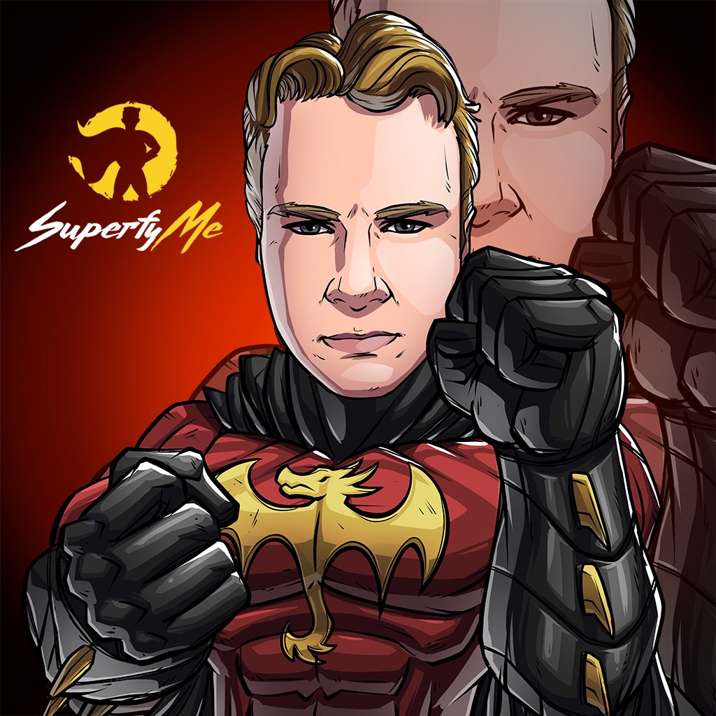 SuperfyMe's tweet photo. Drago is our first Superfy Me original design. We are very excited to show you the other heroes we've had designed. https://t.co/rK2tAywHen