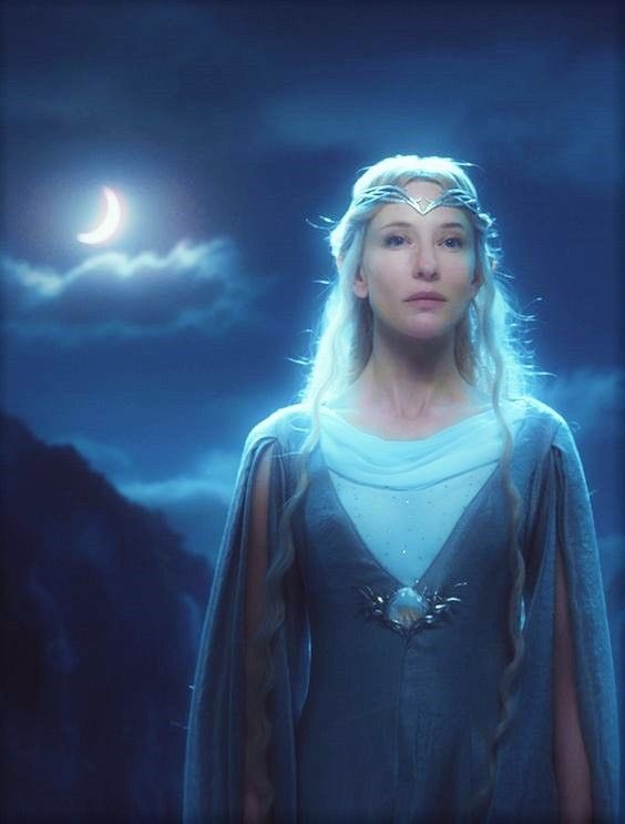 17. Cate’s sons were really excited she played an elf and when their friends came over they wanted her to speak Elvish for them. She couldn’t remember it so she made up a language and talked it.