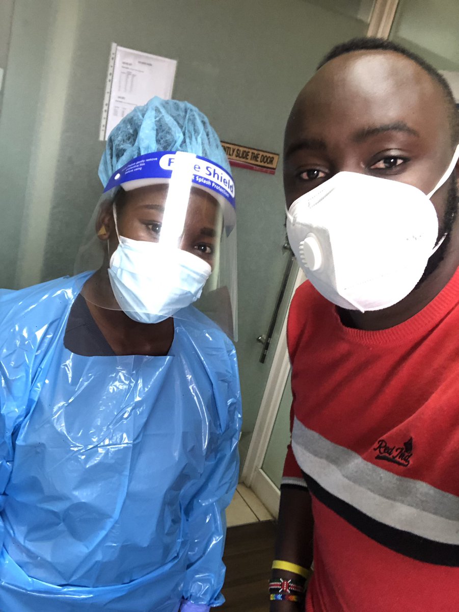 Ian_Wafula's tweet photo. Tested positive for COVID. Been largely asymptotic except last week when I had mild headaches, itchy throat and lost taste all within 2 days and that was it. Dr. Wasike here is a gem; treated me with utmost care. With her guidance I’ll self-isolate at home. All is well. https://t.co/yQM5vR19lZ