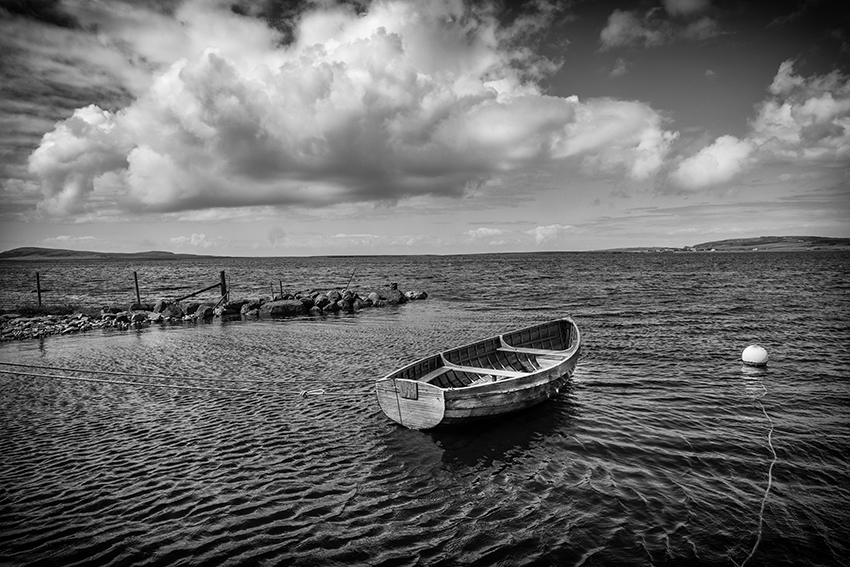 IslayStudios's tweet photo. Clinker boat at Loch Gorm on the isle of #Islay #argyll #hebrides 26/7 https://t.co/nBrWgVEH02