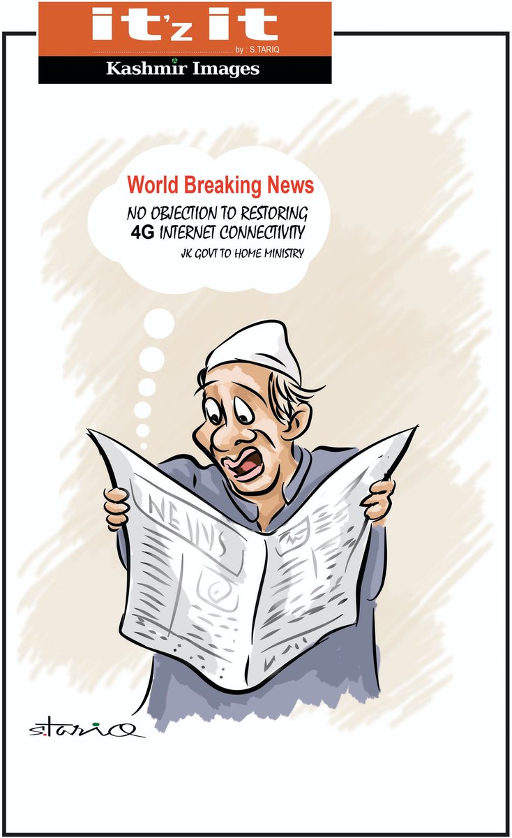 STariqcartonist's tweet photo. #4G_Internet #Kashmir
#WorldBreakingNews
https://t.co/s5NAOUXU0Q https://t.co/rYlhnxmuSI