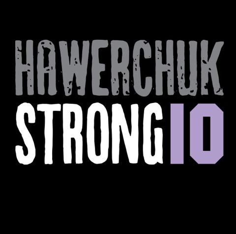 NHLJets's tweet photo. Our thoughts and prayers are with Dale Hawerchuk and his family as he begins another round in his courageous battle with cancer. Dale has always faced his toughest opponents head-on, and we know this will once again be no different. #HawerchukStrong https://t.co/YR69WfxCBG