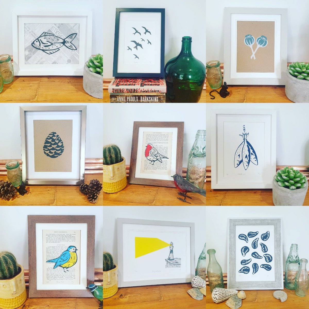 Phew! Shop update done - please do give my shop a click through and if you like something give my shop a favourite 💚 etsy.com/shop/BarberSho…